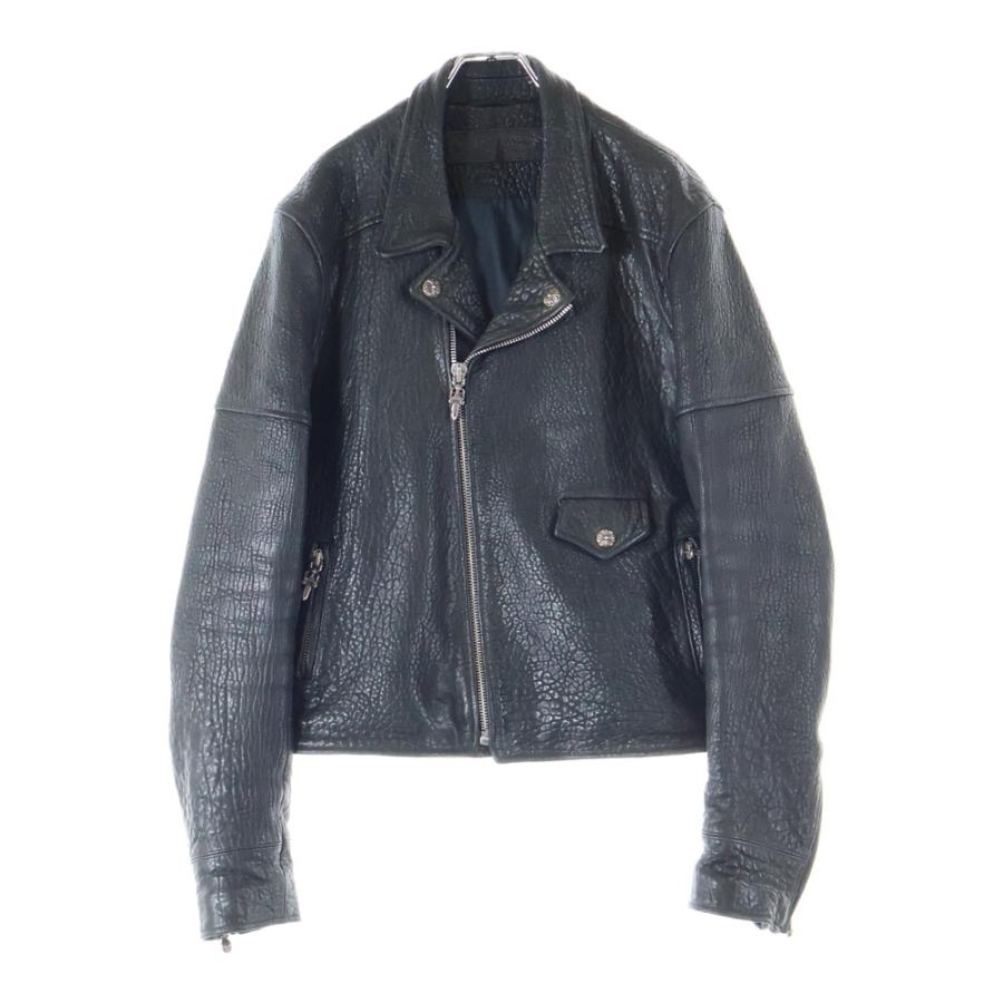 クロムハーツ クリティンレザー ライダース ジャケット12 CHROME HEARTS（クロムハーツ） レザージャケット クリティンレザー