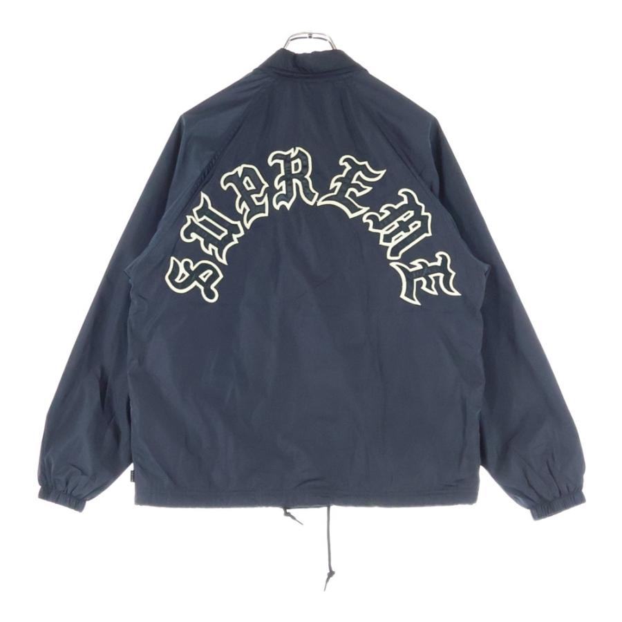 Old English Arc Coaches Jacket Lサイズ 黒 Supreme(シュプリーム) 「Old English Arc Coaches Jacket」オールド