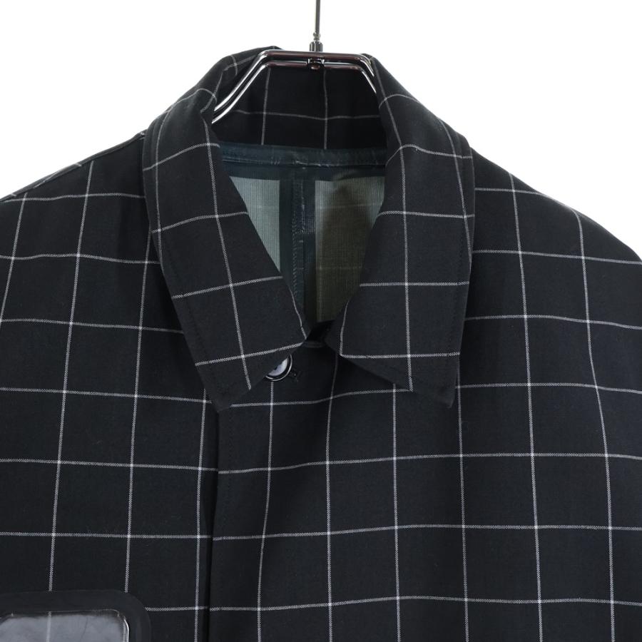 undercover　アンダーカバー　チェック テーラードジャケット サイズ３ UNDERCOVER（アンダーカバー） 15AW ステンカラーチェックコート