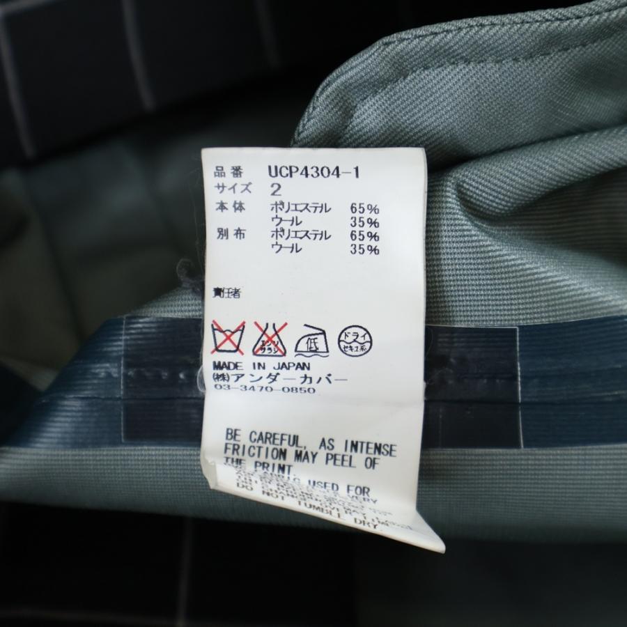 UNDERCOVER（アンダーカバー） 15AW ステンカラーチェックコート