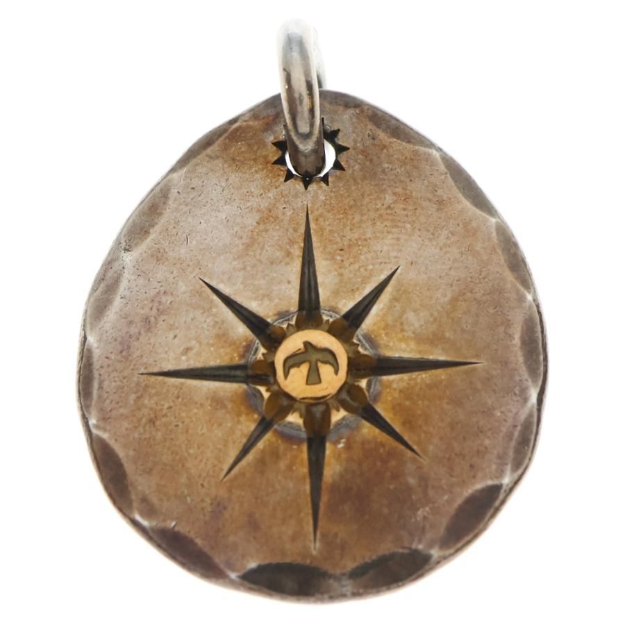 【即購入不可】R　ゴローズ　中メタルトップのみ goro's（ゴローズ） たたきメタル中 ペンダントトップ シルバー