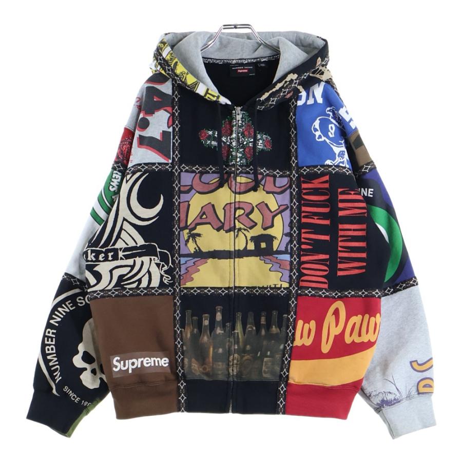 Supreme（シュプリーム） 25AW × ナンバーナイン PATCHWORK ZIP UP