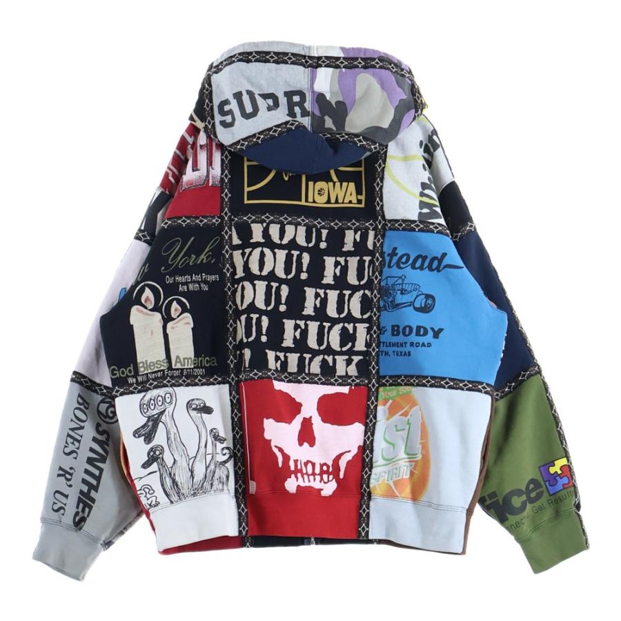 Supreme（シュプリーム） 25AW × ナンバーナイン PATCHWORK ZIP UP