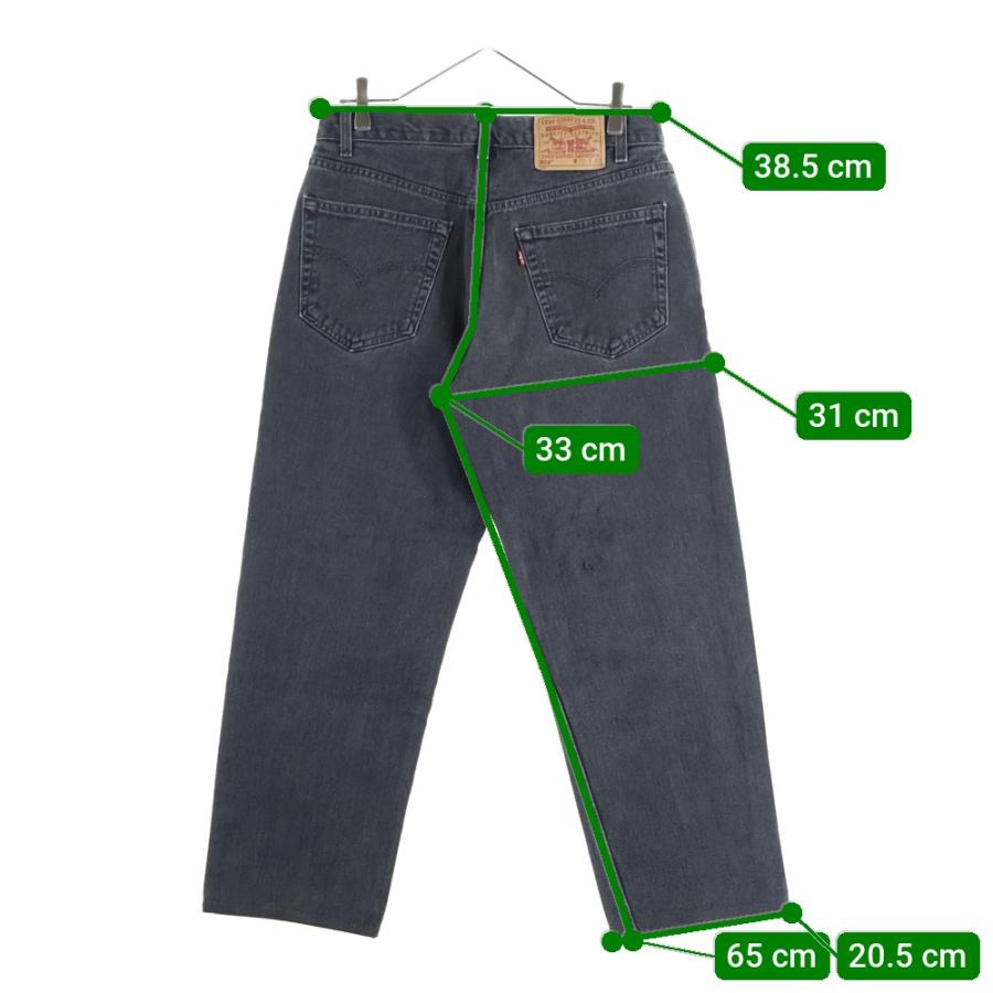 Levi's（リーバイス） 90-00S 550 RELAXED FIT DENIM PANTS ボタン裏