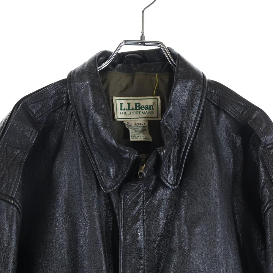 L.L.Bean（エルエルビーン） 80S A-2 LEATHER FLIGHT JACKET TALON-ZIP