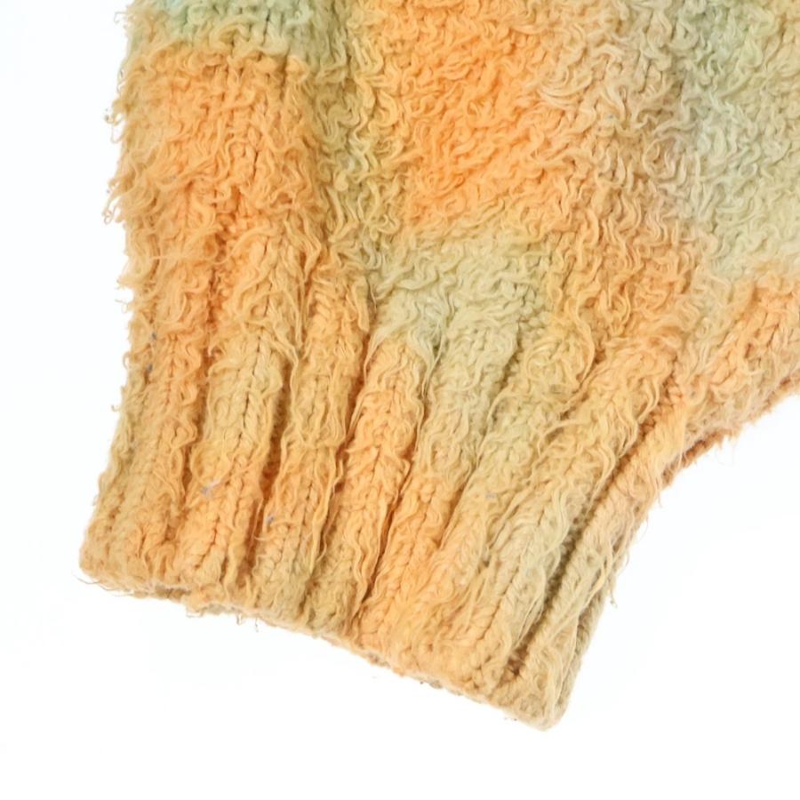 CELINE ブラッシュドニット タイダイ ルーズニット センター セリーヌ CELINE（セリーヌ） 21SS LOOSE CREW NECK SWEATER IN BRUSHED COTTON