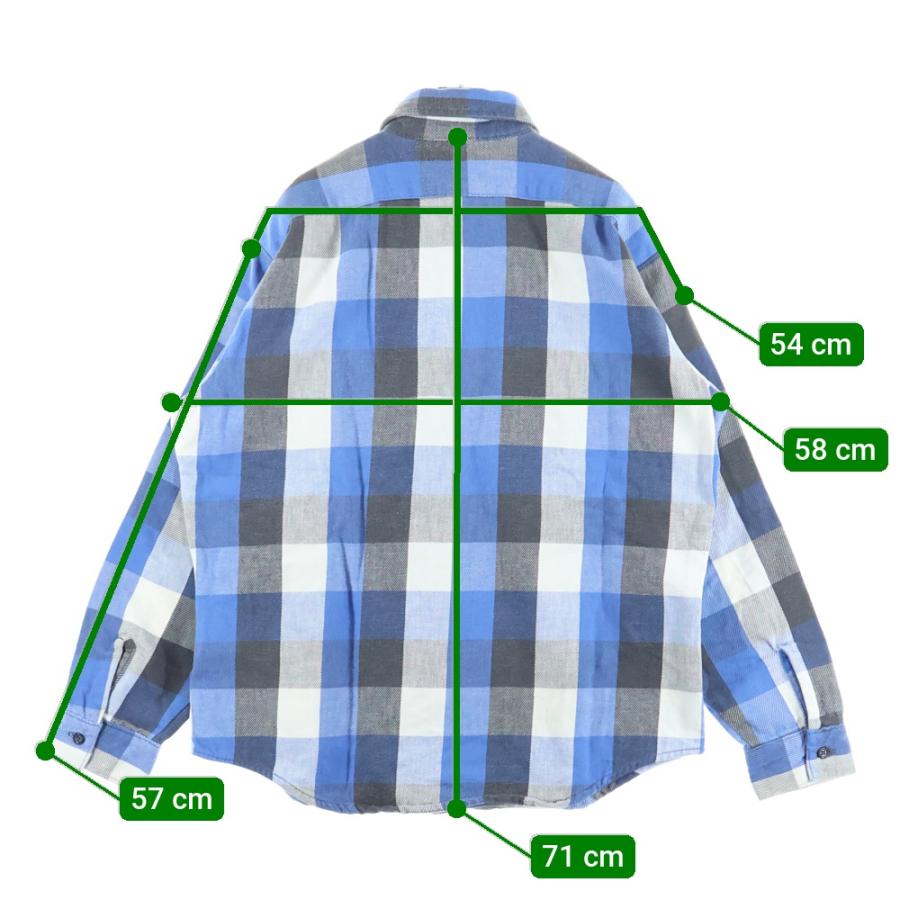 FIVE BROTHERS ファイブブラザー 70-80S CHECK L/S NEL SHIRTS USA製