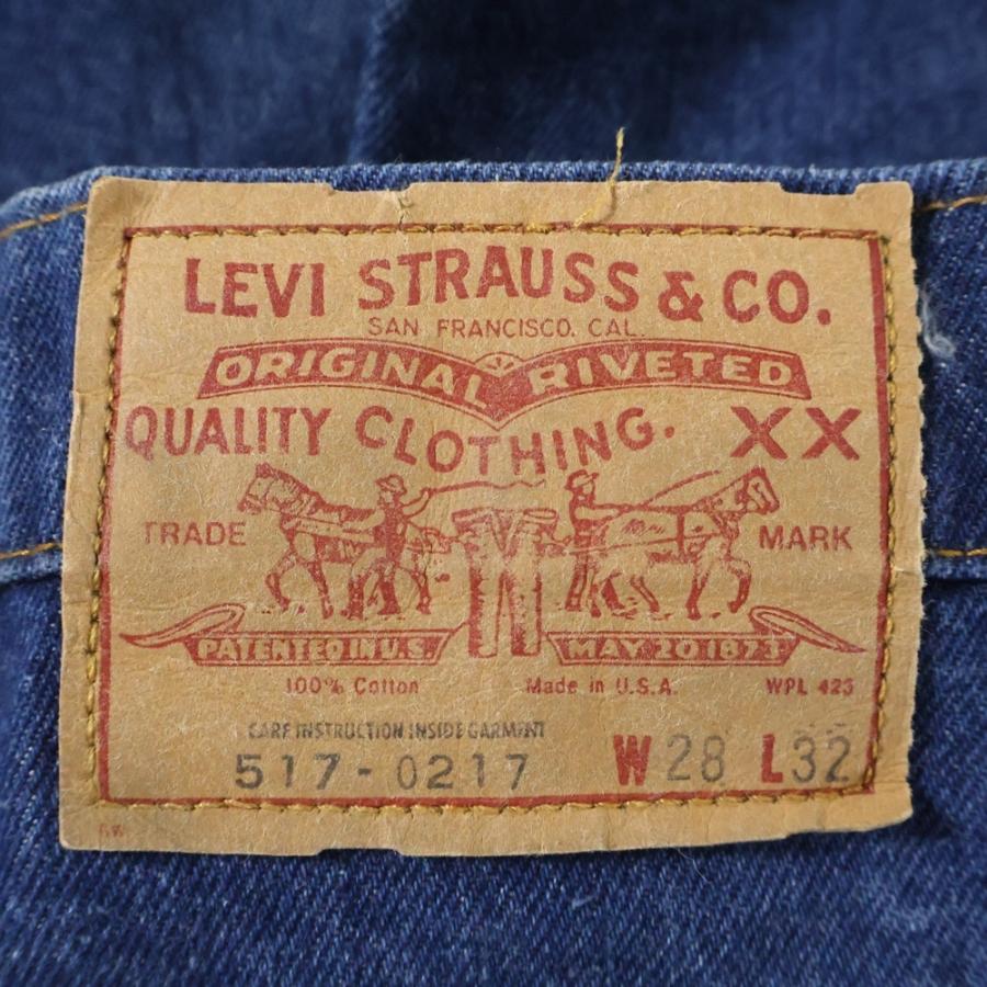 Levi's（リーバイス） 517-0217 スモールe ボタン裏653刻印 フレア
