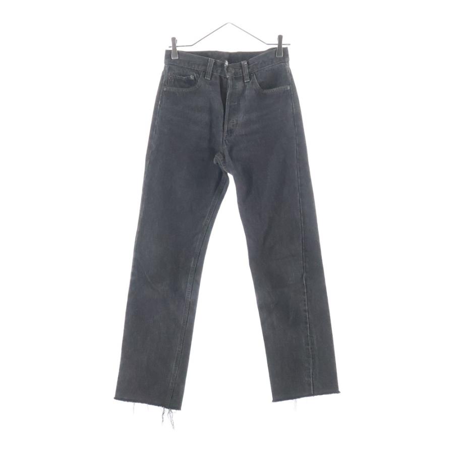 Levi's（リーバイス） 90S VINTAGE 501 CUT OFF BLACK DENIM PANTS