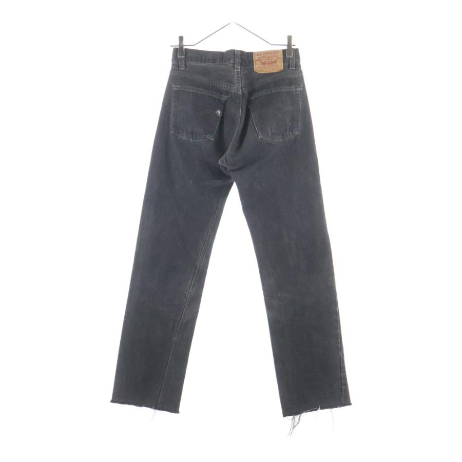 Levi's（リーバイス） 90S VINTAGE 501 CUT OFF BLACK DENIM PANTS