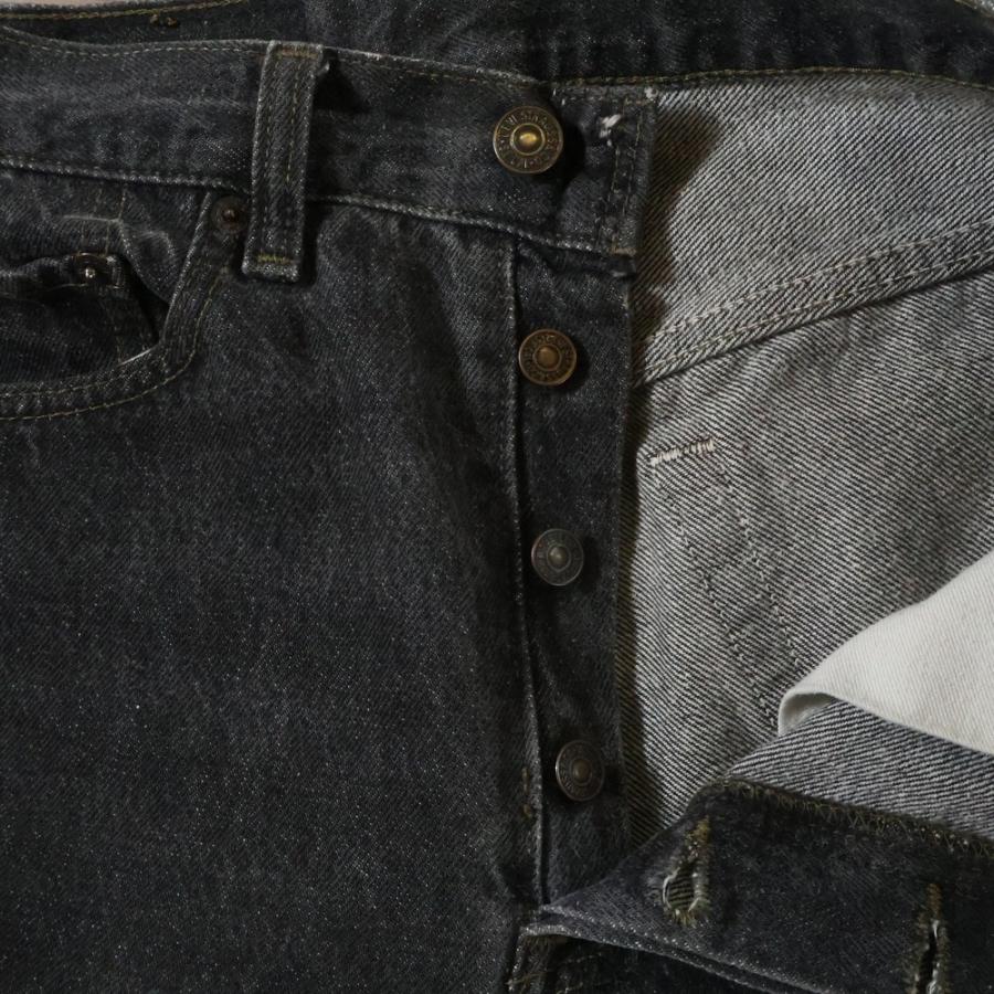 Levi's（リーバイス） 90S VINTAGE 501 CUT OFF BLACK DENIM PANTS