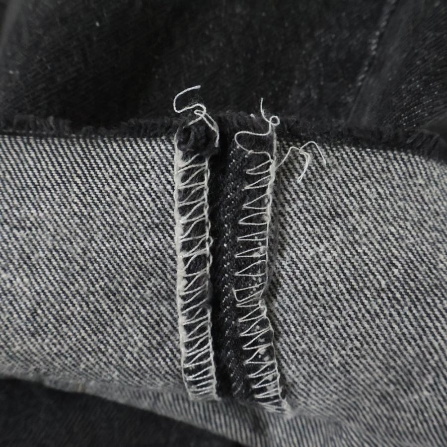 Levi's（リーバイス） 90S VINTAGE 501 CUT OFF BLACK DENIM PANTS