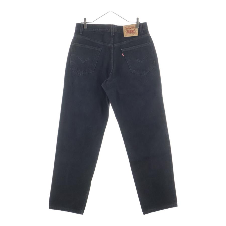 Levi's リーバイス 90S 550 RELAXED FIT DENIM PANTS BLACK 99年製 後染め テーパード デニムパンツ ブラック Levi's（リーバイス） 90S 550 RELAXED FIT DENIM PANTS BLACK 99年製