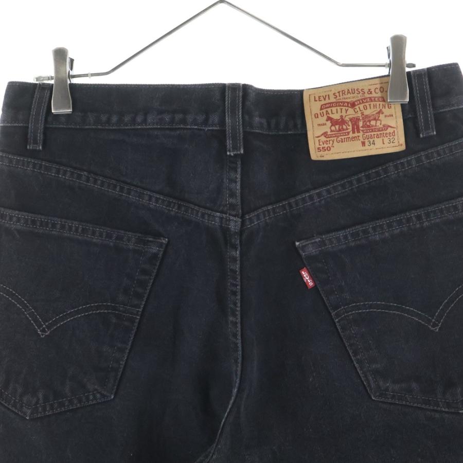 Levi's リーバイス 90S 550 RELAXED FIT DENIM PANTS BLACK 99年製 後染め テーパード デニムパンツ ブラック Levi's（リーバイス） 90S 550 RELAXED FIT DENIM PANTS BLACK 99年製