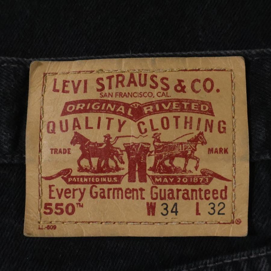 Levi's（リーバイス） 90S 550 RELAXED FIT DENIM PANTS BLACK 99年製