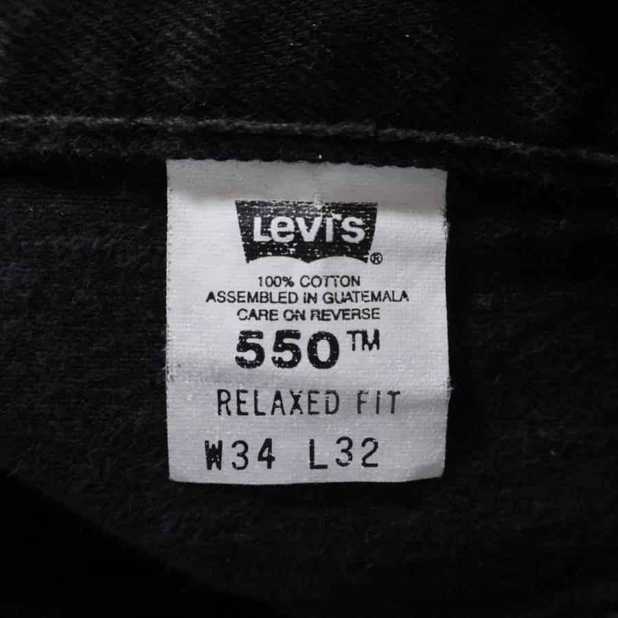 Levi's（リーバイス） 90S 550 RELAXED FIT DENIM PANTS BLACK 99年製
