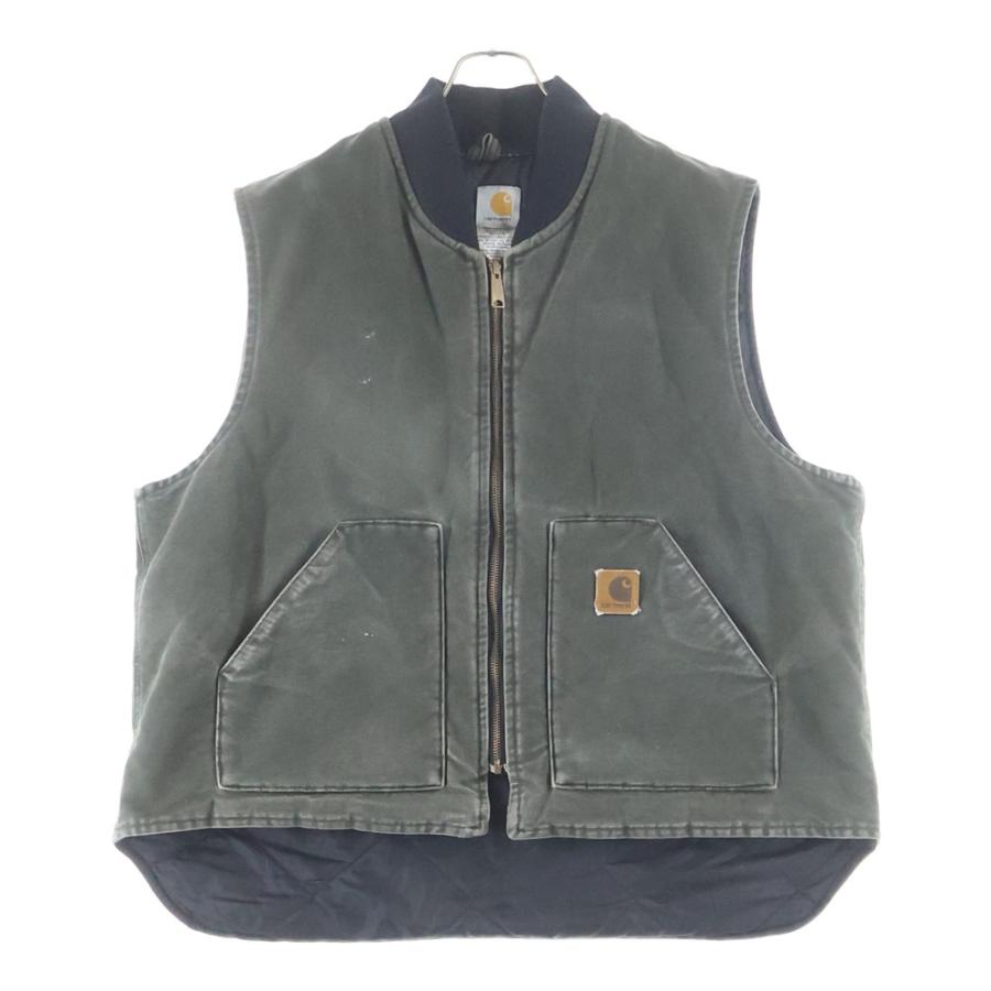 Carhartt（カーハート） 00S DUCK VEST 03年 USA製 裏地キルティング