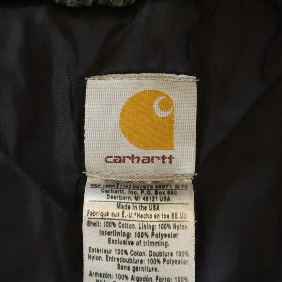 Carhartt（カーハート） 00S DUCK VEST 03年 USA製 裏地キルティング