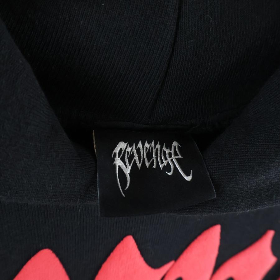 REVENGE GALLERY リベンジギャラリー X KILL HOODIE BLACK/RED キル