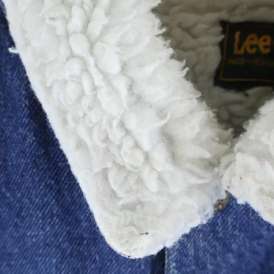 LEE リー 80S VINTAGE BOA DENIM JACKET ボア デニムジャケット インディゴ PATD-153438 Lee（リー） 80S VINTAGE BOA DENIM JACKET ボア デニムジャケット