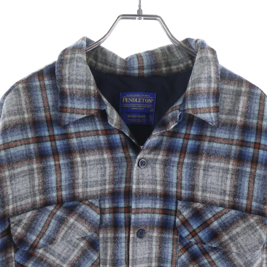 PENDLETON（ペンドルトン） 90-00S WOOL CHECK L/S BOARD SHIRT ウール