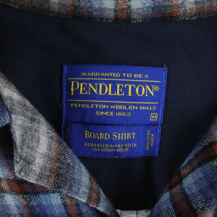 PENDLETON（ペンドルトン） 90-00S WOOL CHECK L/S BOARD SHIRT ウール