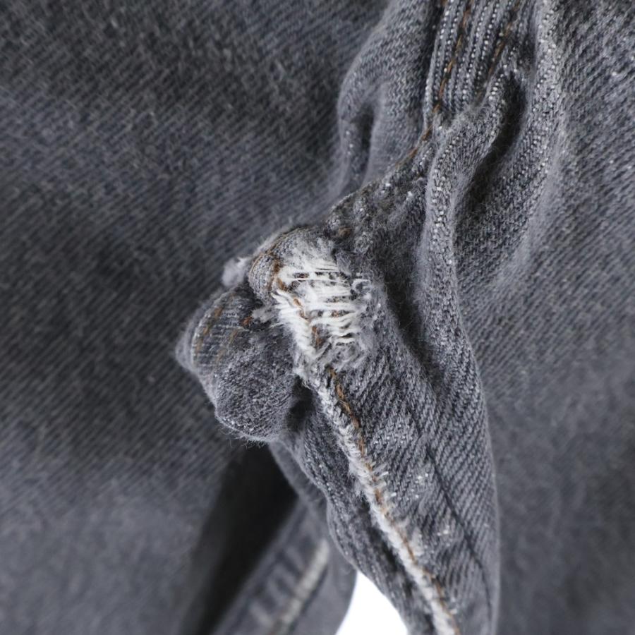 Levi's リーバイス 80s 501 先染め ボタン裏653 USA製 スモールe ストレートデニムパンツ ブラック 501-0658 Levi's（リーバイス） 80s 501 先染め ボタン裏653 USA製 スモールe
