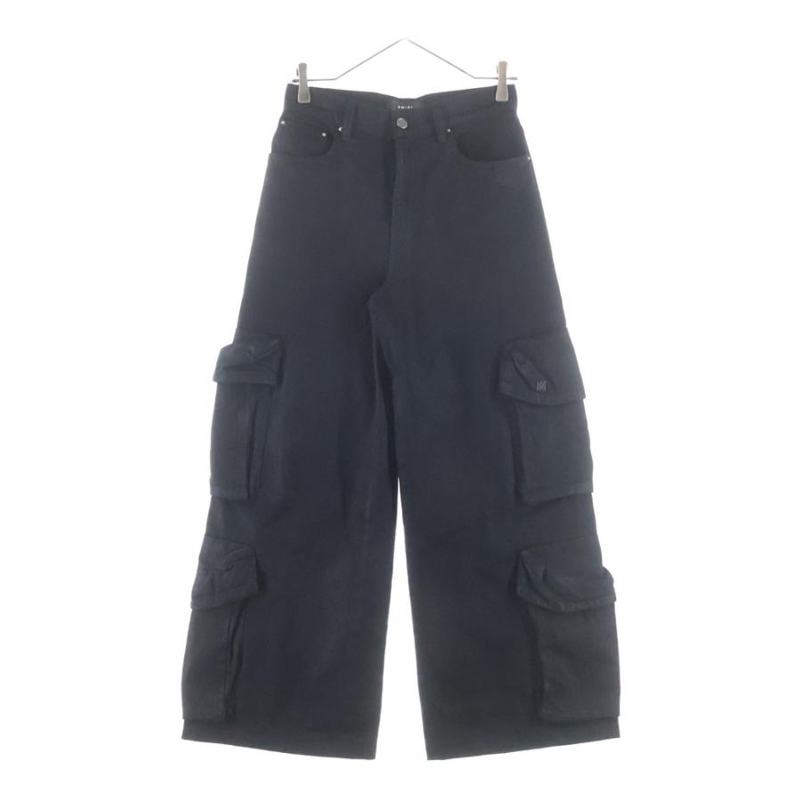 AMIRI（アミリ） WIDE DENIM CARGO PANTS アメリカ製 コーティング