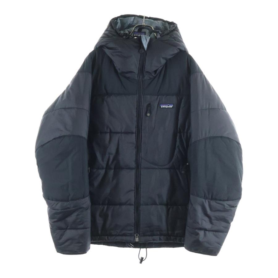 じーこ 　00's パタゴニア　USA製　グレー×ブラック　L patagonia（パタゴニア） 00s オールド シンチラ スナップT フリース
