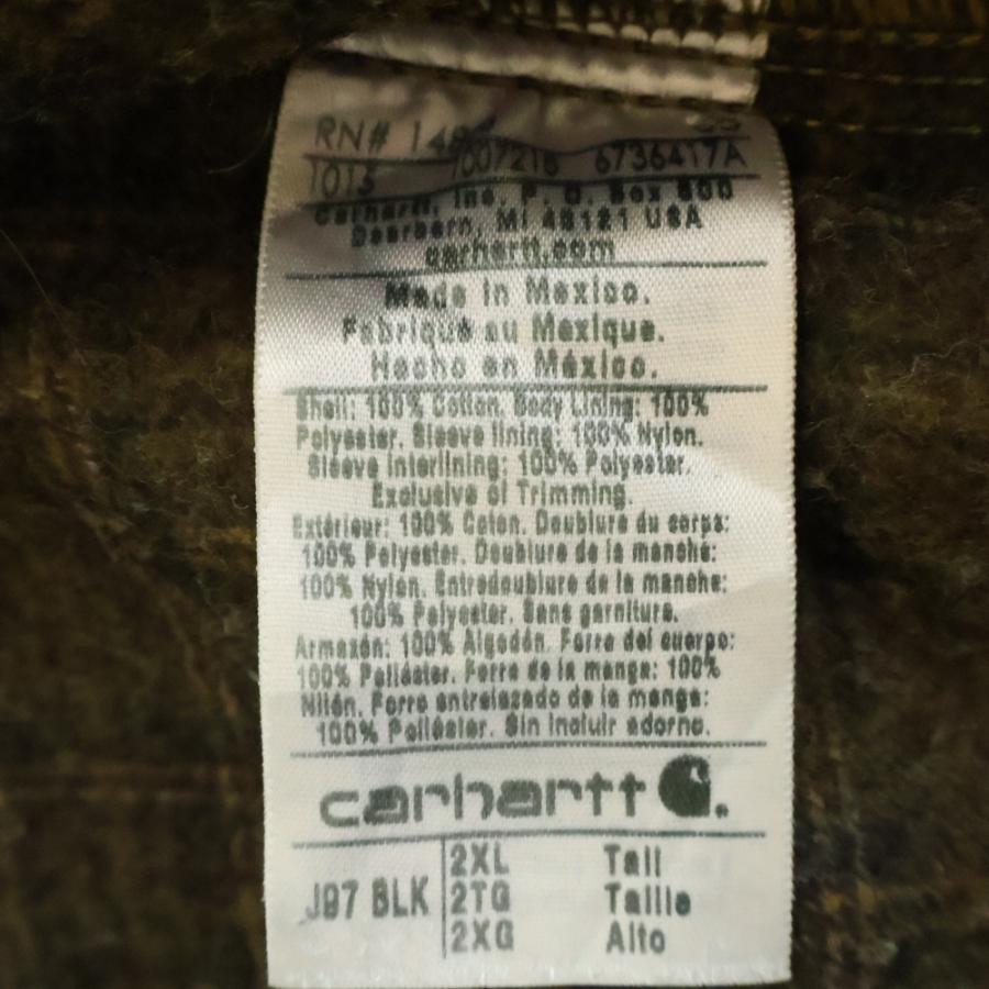 Carhartt（カーハート） VINTAGE DETROIT JACKET J97 BLK ダック