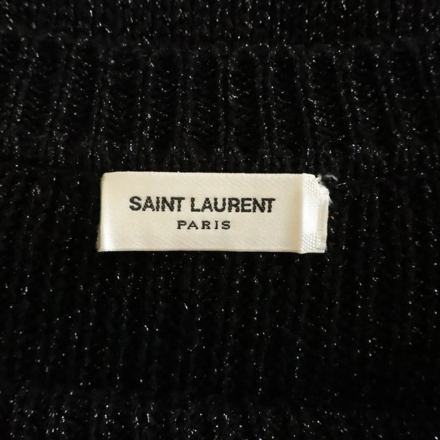SAINT LAURENT PARIS サンローランパリ 19AW LUREX SWEATER KNIT ラメ