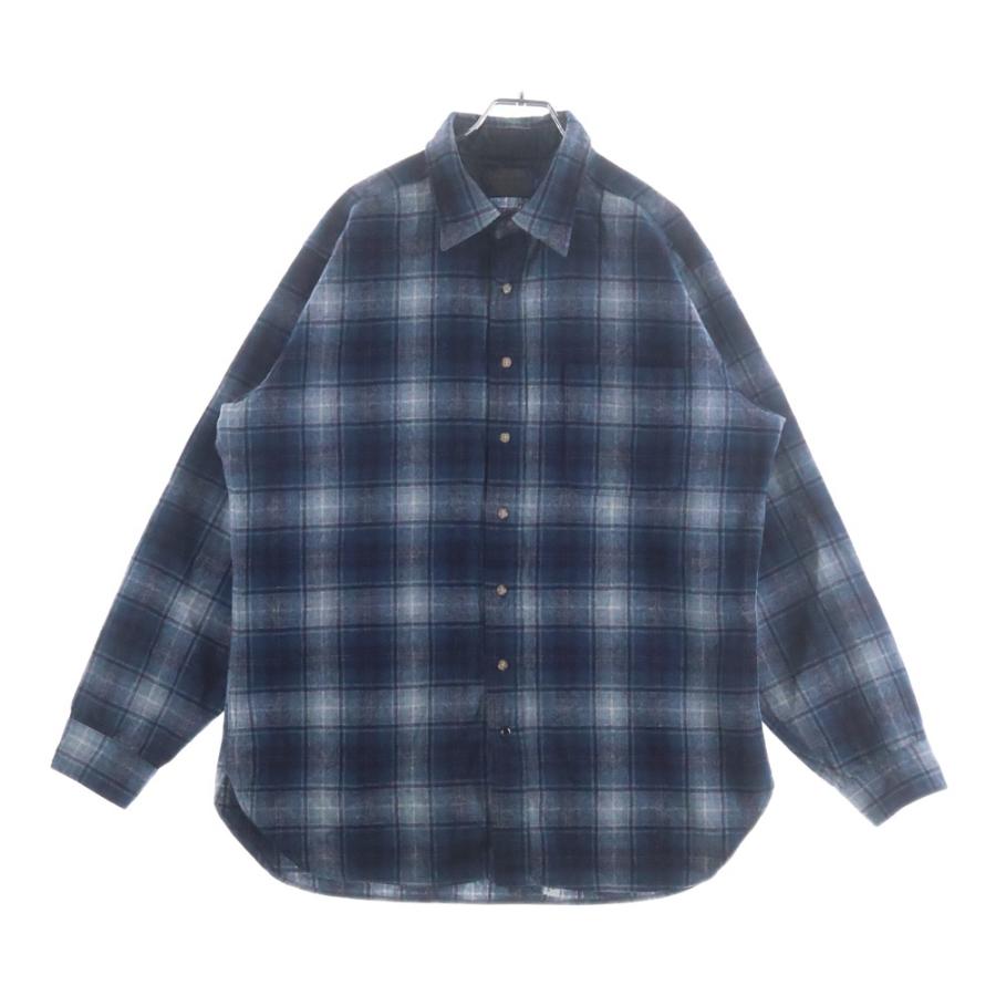 PENDLETON（ペンドルトン） 70S CHECK L/S WOOL BOARD SHIRT USA製