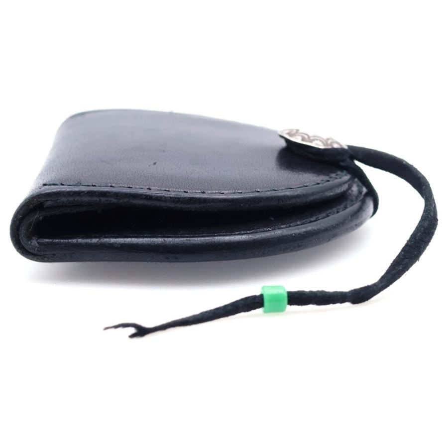 goro's（ゴローズ） SADDLE LEATHER 丸形 コンチョ付 小銭入れ 財布