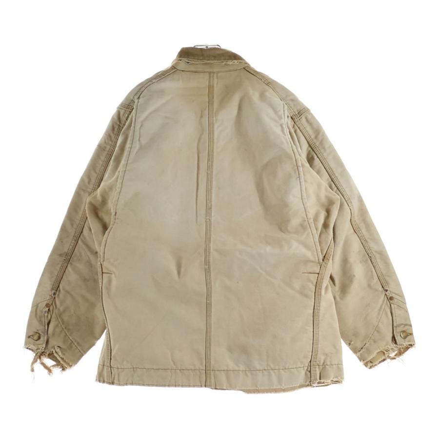 60s Carhartt デカC ミシガンチョアコート ブランケット 横縞 Carhartt（カーハート） 60S VINTAGE MICHIGAN CHORE COAT ミシガン