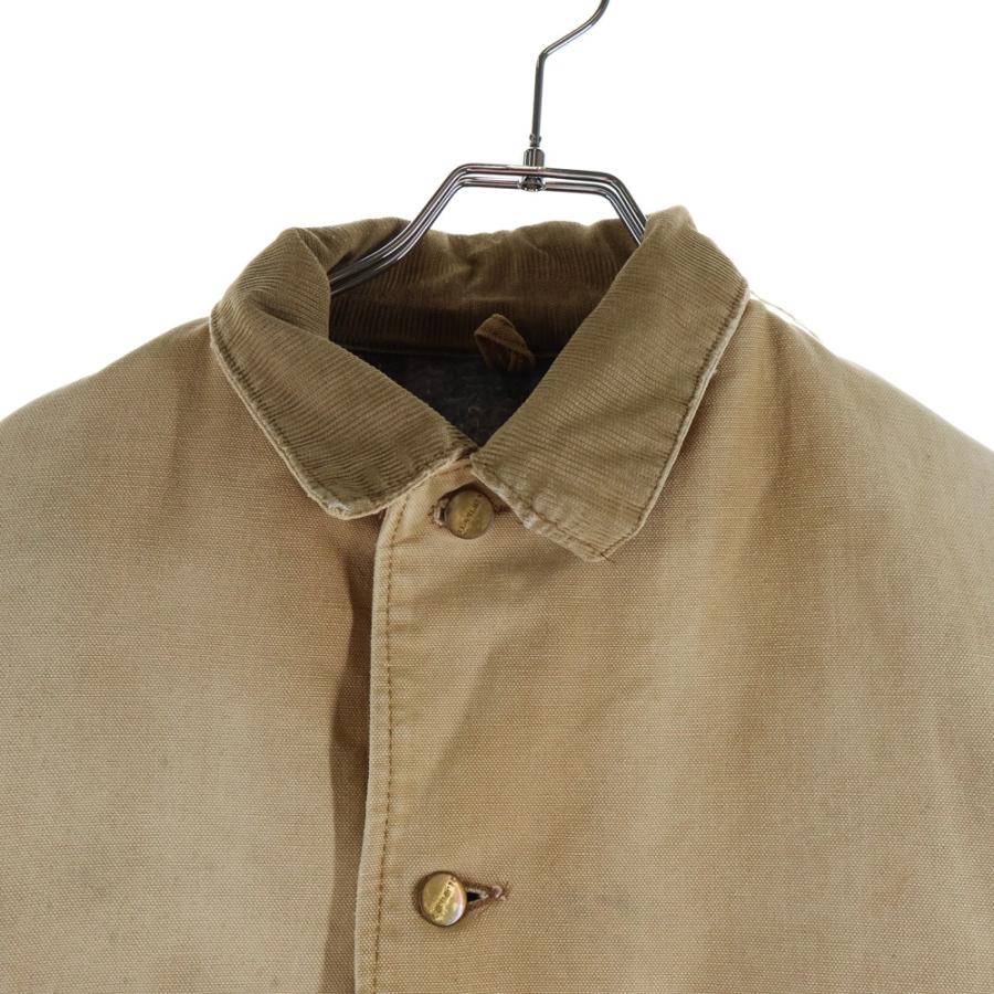 60s Carhartt デカC ミシガンチョアコート ブランケット 横縞 Carhartt（カーハート） 60S VINTAGE MICHIGAN CHORE COAT ミシガン