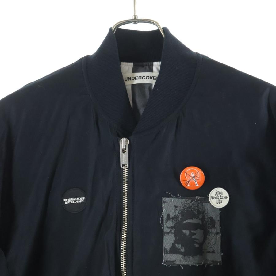 UNDERCOVER（アンダーカバー） 25AW DESCRIPTION MA-1 UP2E4203 パッチ