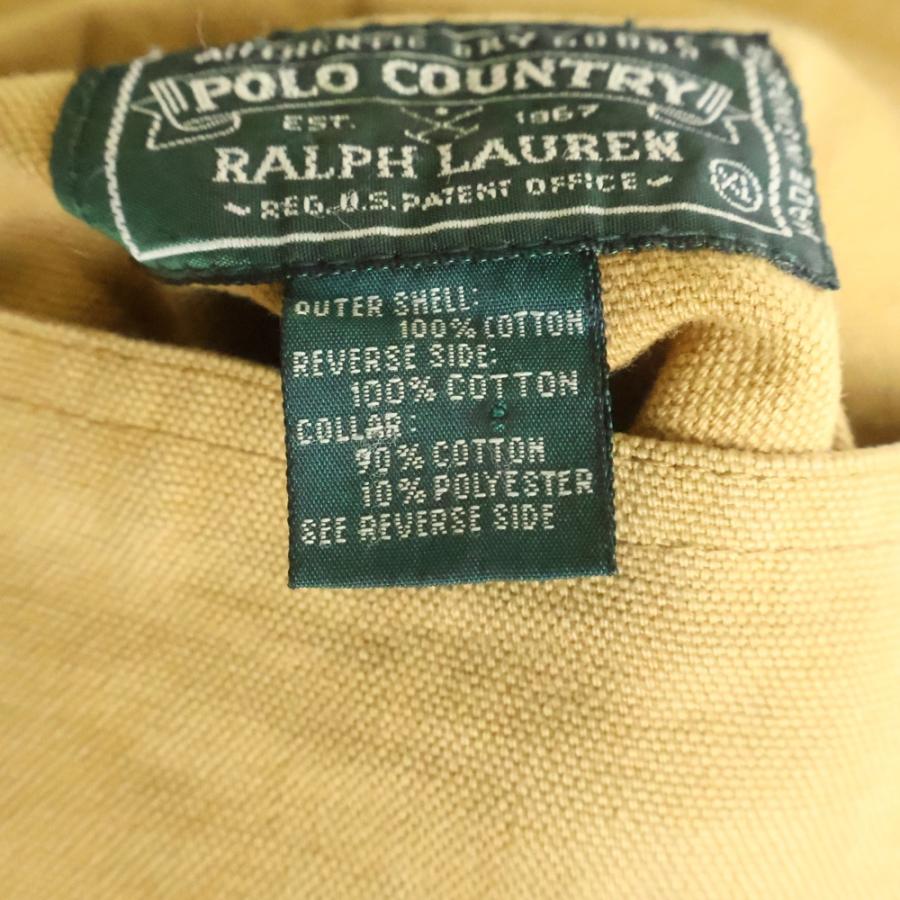 80s〜90s POLO COUNTRY ハンティングジャケット 裏地なし M RALPH LAUREN ラルフローレン 80S-90S POLO COUNTRY REVERSIBLE