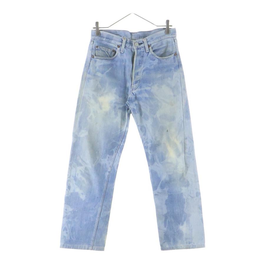 70Sリーバイス501 66前期 刻印6 リペア済み Levi's（リーバイス） 70S 501 66前期 並行ステッチ ボタン裏6