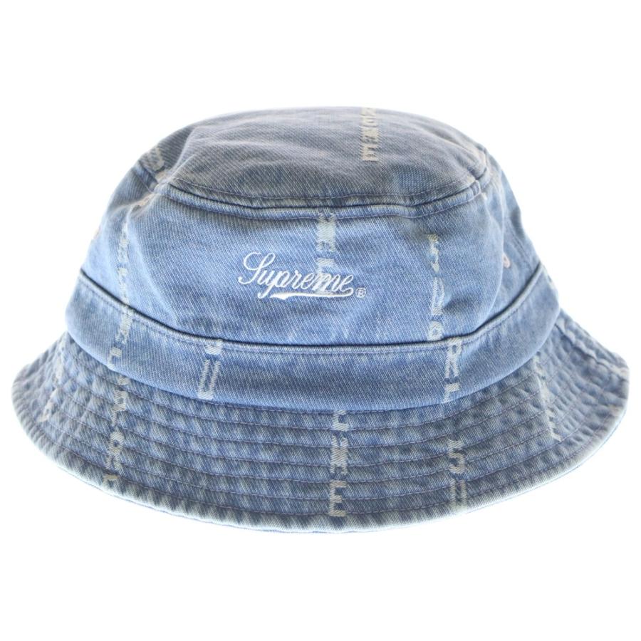 Supreme（シュプリーム） 20AW Logo Stripe Jacquard Denim Crusher