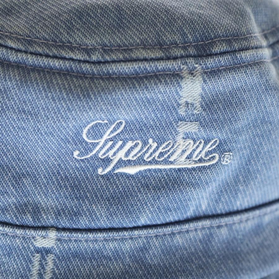 Supreme（シュプリーム） 20AW Logo Stripe Jacquard Denim Crusher 