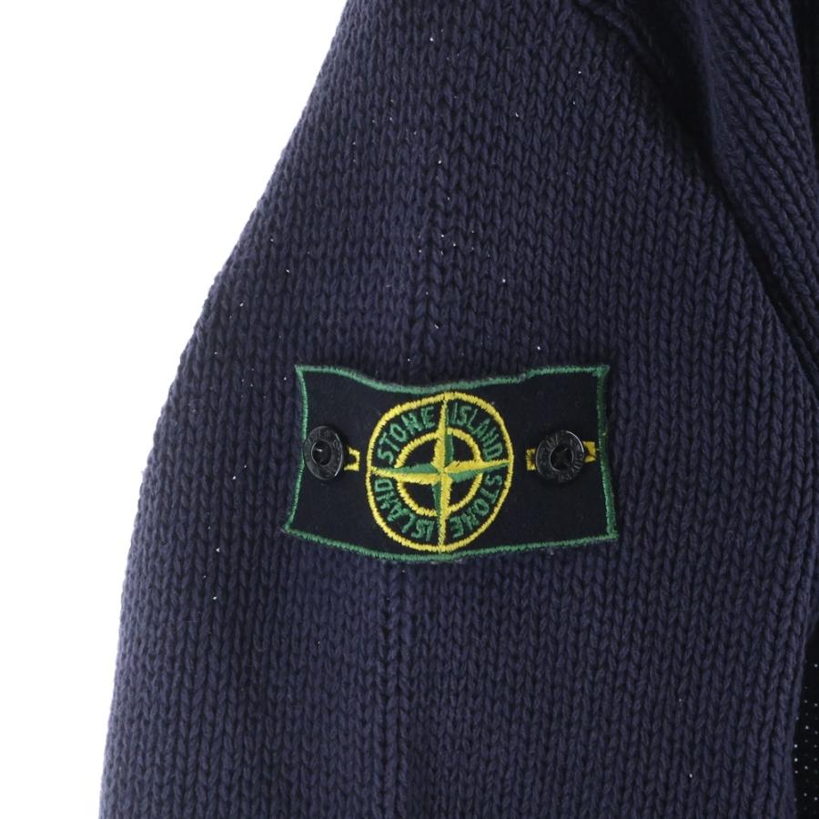 STONE  ストーンアイランド 99SS HERRINGBONE CREW KNIT ヘリンボーン クルー ニット ナス紺 パープル 30155N46/A STONE ISLAND（ストーン アイランド） 99SS HERRINGBONE CREW KNIT