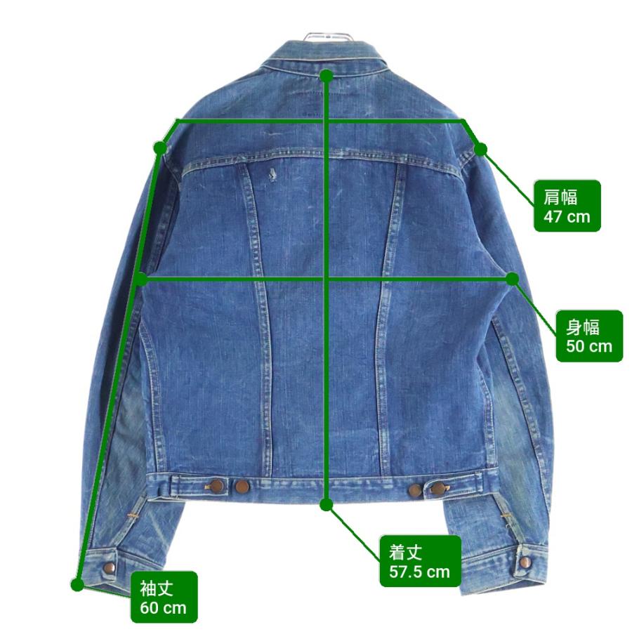 Wrangler（ラングラー） 60-70S 124MJ DENIM TRUCKER JACKET 白タグ
