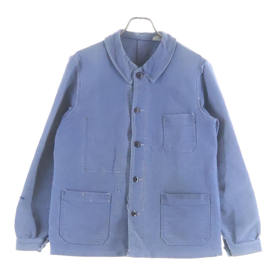 VINTAGE ヴィンテージ FRANCE MOLESKIN WORK JACKET フランス軍