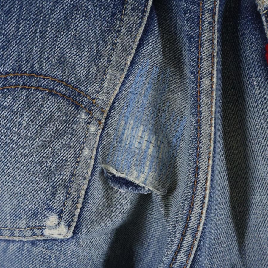 Levi's（リーバイス） 70S BIG E 後期 ボタン裏6 足長R レインボー
