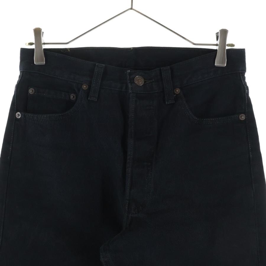 Levi's（リーバイス） 90S 501 BLACK DENIM PANTS USA製 後染め ボタン