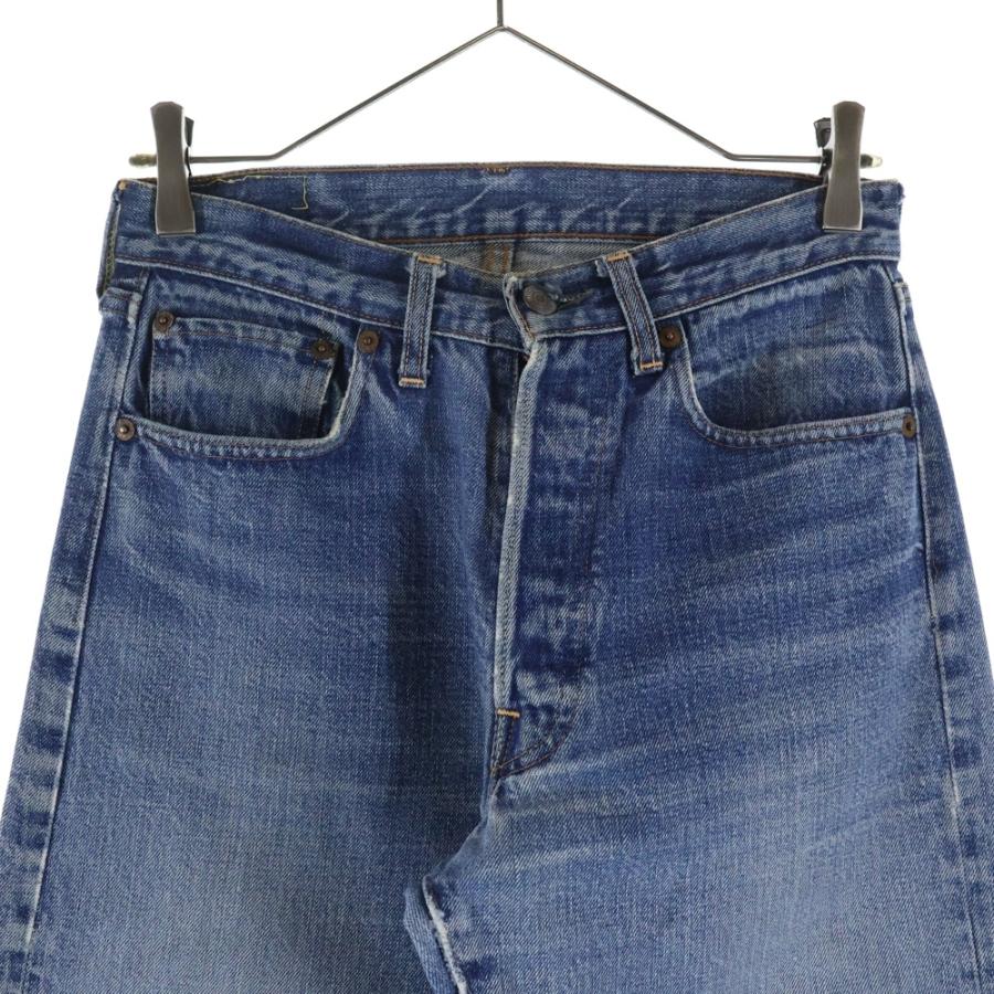 Levi´s リーバイス 60-70S BIG E 後期 足長R 並行ステッチ ボタン裏2