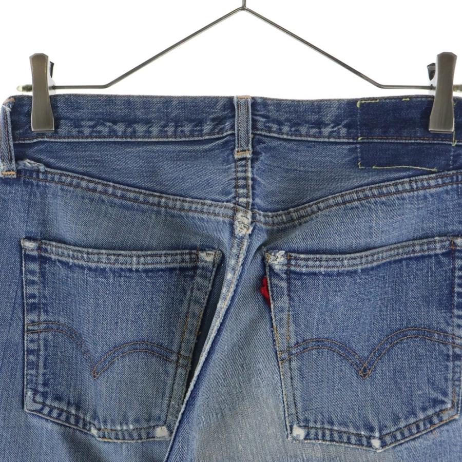 Levi´s リーバイス 60-70S BIG E 後期 足長R 並行ステッチ ボタン裏2