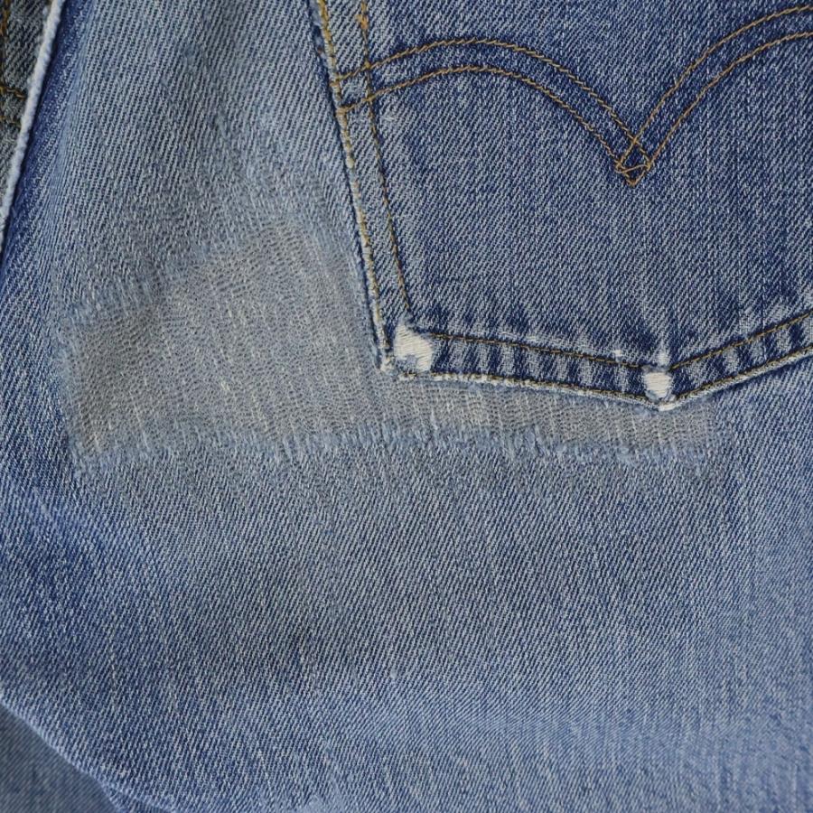 Levi´s リーバイス 60-70S BIG E 後期 足長R 並行ステッチ ボタン裏2
