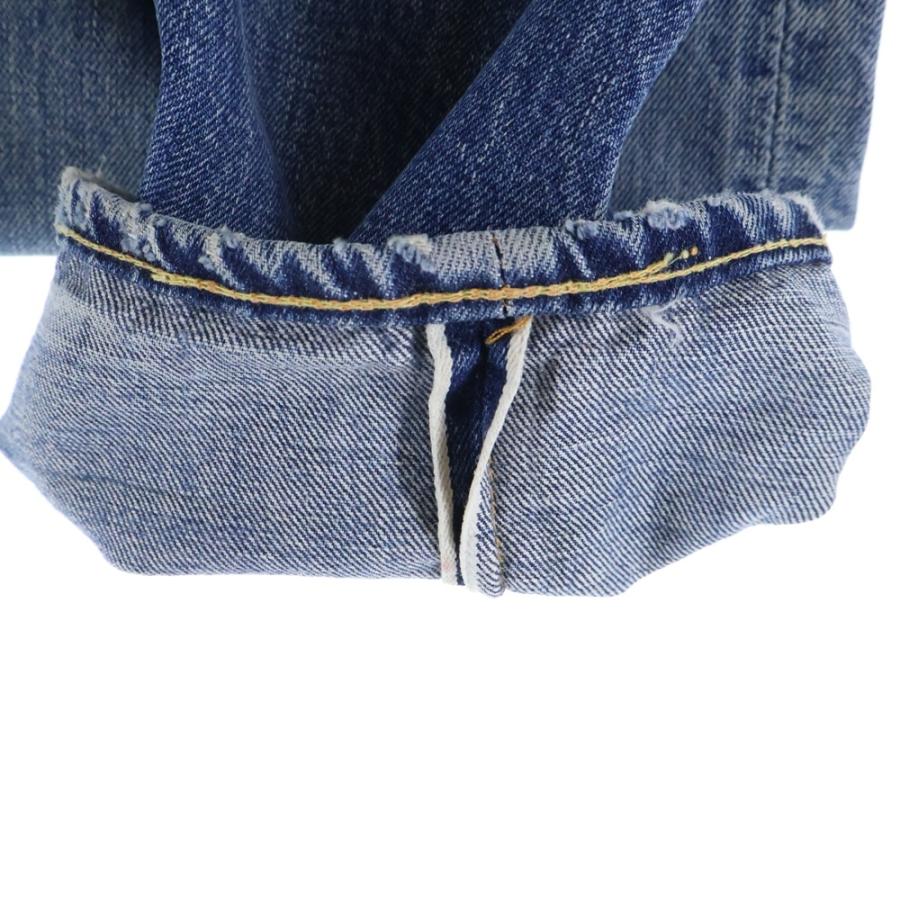 Levi's リーバイス 60-70S BIG E 後期 足長R 並行ステッチ ボタン裏2 デニムパンツ インディゴ Levi´s リーバイス 60-70S BIG E 後期 足長R 並行ステッチ ボタン裏2