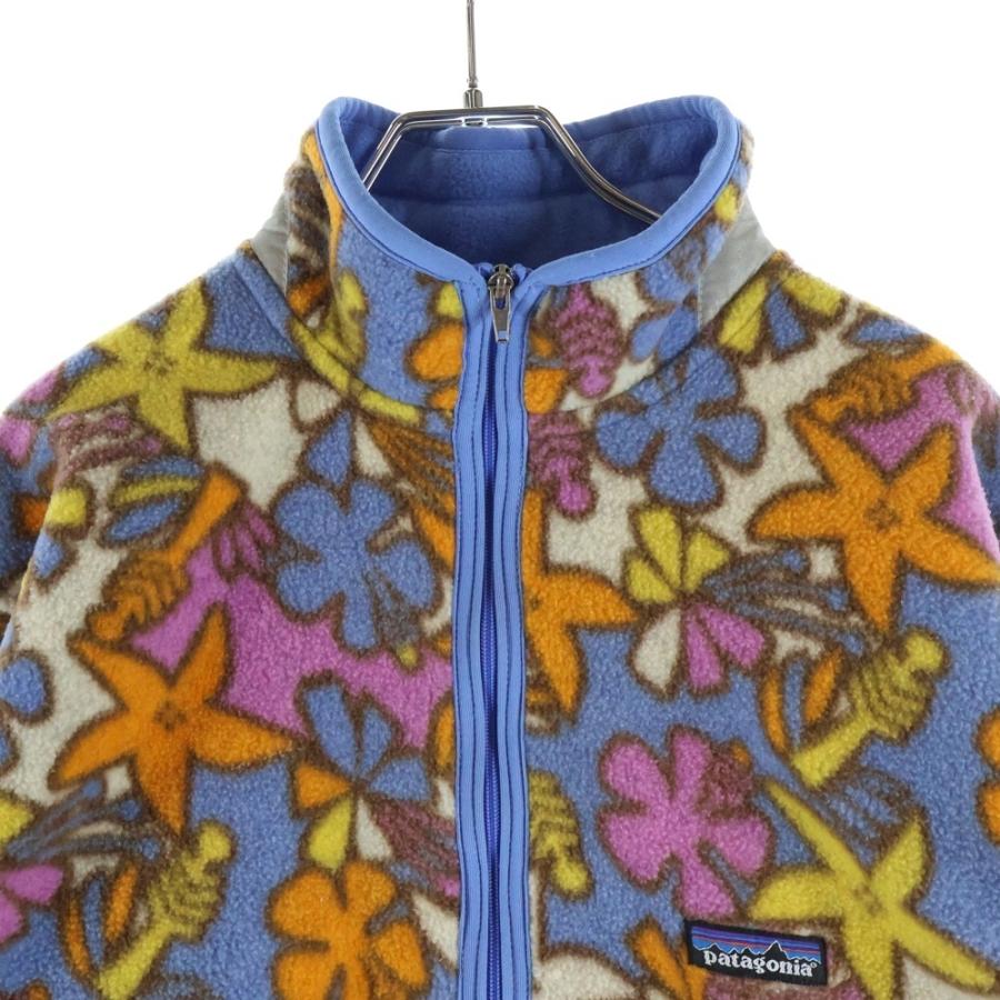 patagonia（パタゴニア） FLOWER PATTERN HALF ZIP USA製 花柄 ハーフ